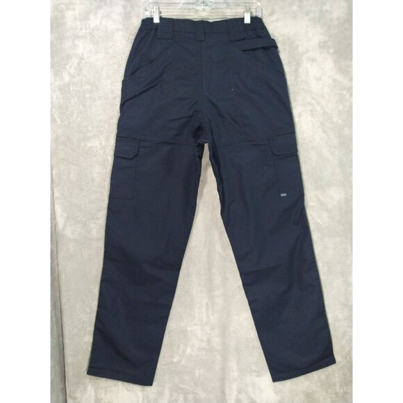 5.11 Tactical Pants Mens 32x34 Navy Blue Taclite Pro Ripstop Cargo Military - Picture 2 of 11